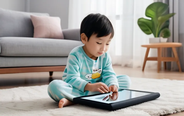 코코몽의 국내 방영 현황 - A vibrant and cheerful cartoon scene set within the whimsical "refrigerator world" of Cocomong. Coco...